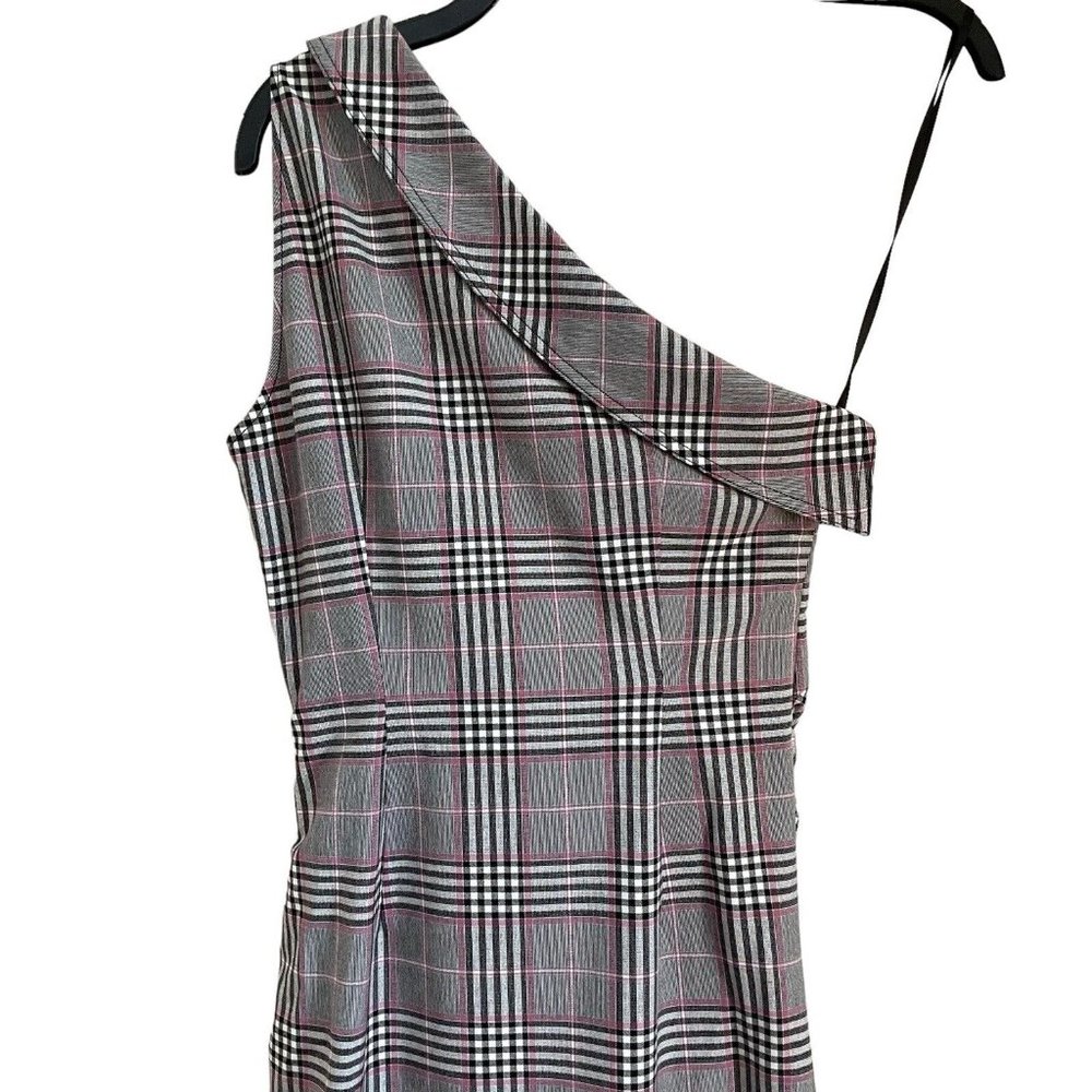 Anthropologie Maeve One-Shoulder Asymmetrical Slim Midi Dress Womens Sz 2 Black - Picture 8 of 13